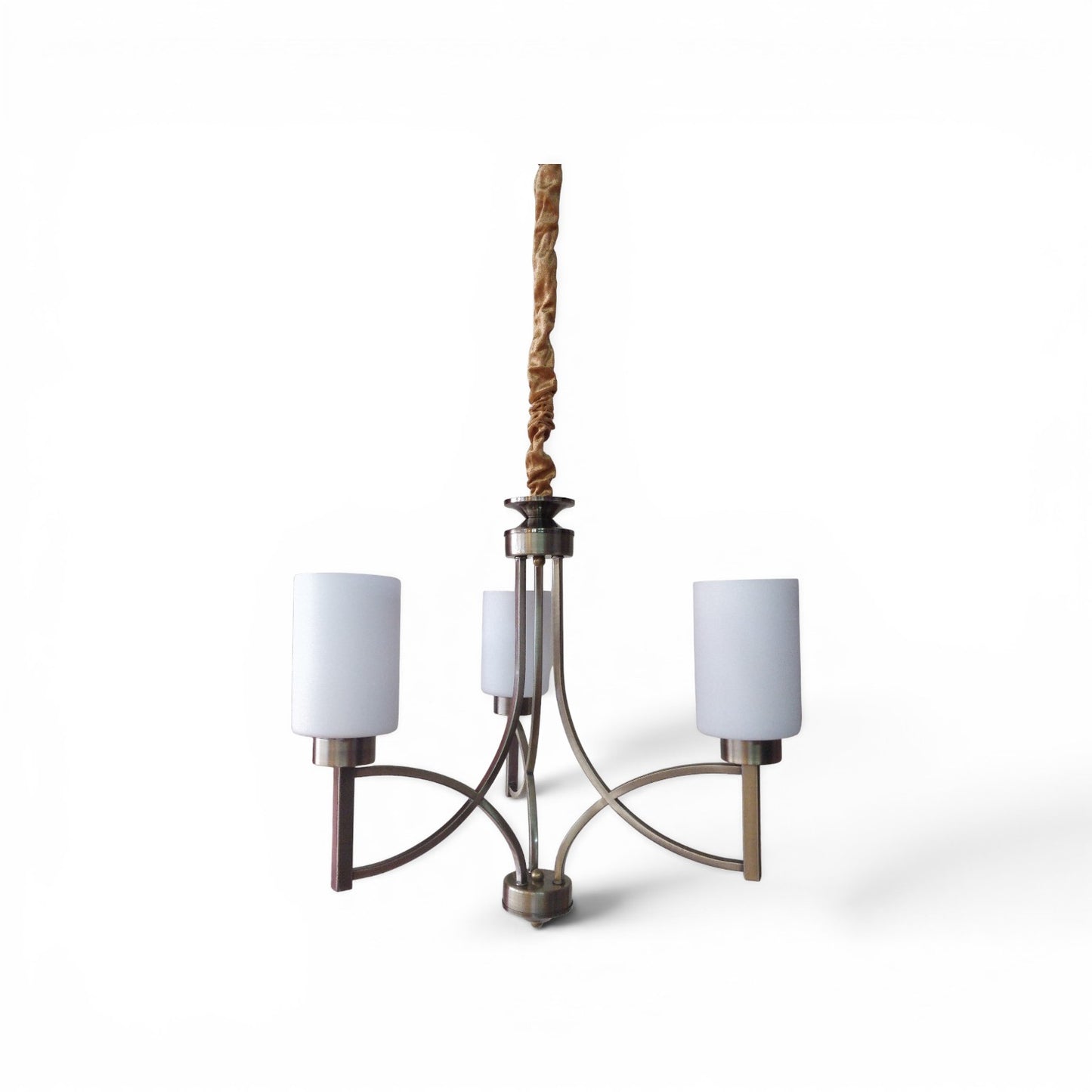 Serena Antique Brass 3 Light Chandelier 8056