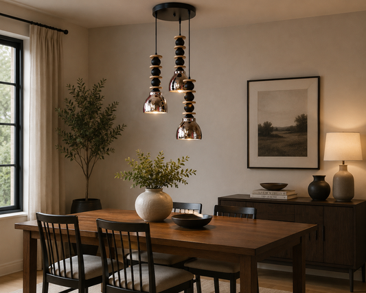Beaded Trio Pendant Light MD263