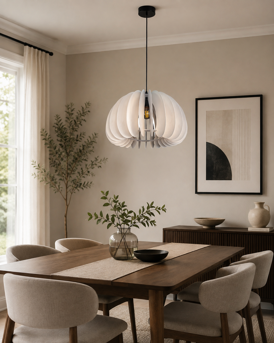 PVC Slit Lampshade