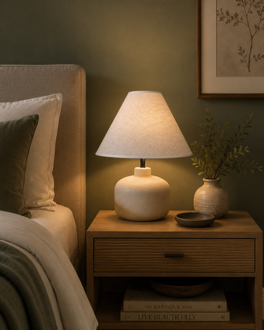 Ceramic Stone Table Lamp T85089