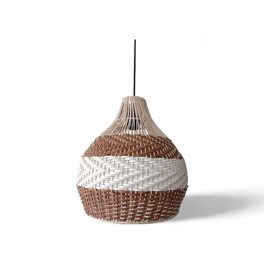 Woven Rattan pendant light shade